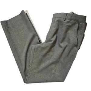 Banana Republic Pants Mens 33x32 Gray Tailored Slim Dress Pants Flat Front